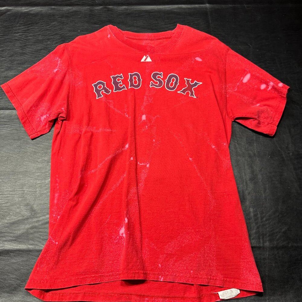 Boston Red Sox David Ortiz #34 Jersey T-Shirt - Tie-Dye